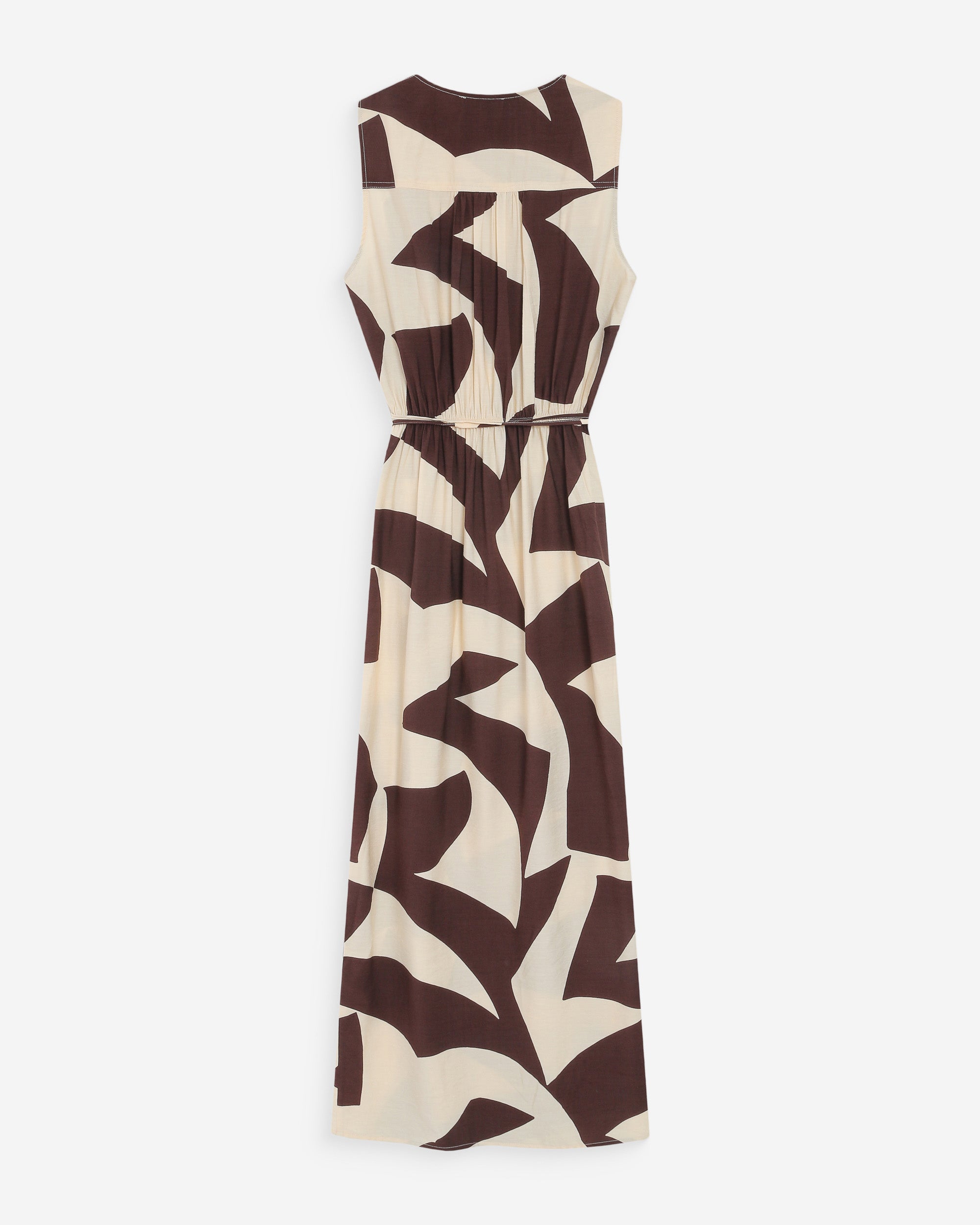 Robe portefeuille chocolat Velline