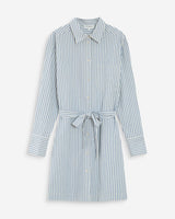 Robe chemise courte bleuet Visery