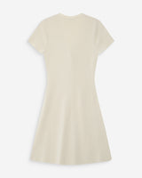 Vestido corto de punto ecru Venezuela