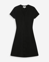 Robe courte en maille noir Venezuela