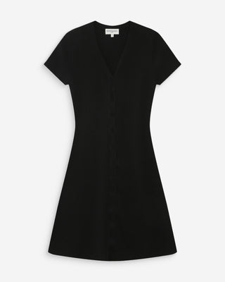 Vestido corto de punto noir Venezuela