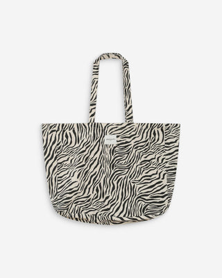 Tote bag en denim zebre Voyage
