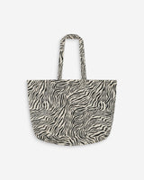Tote bag en denim zebre Voyage