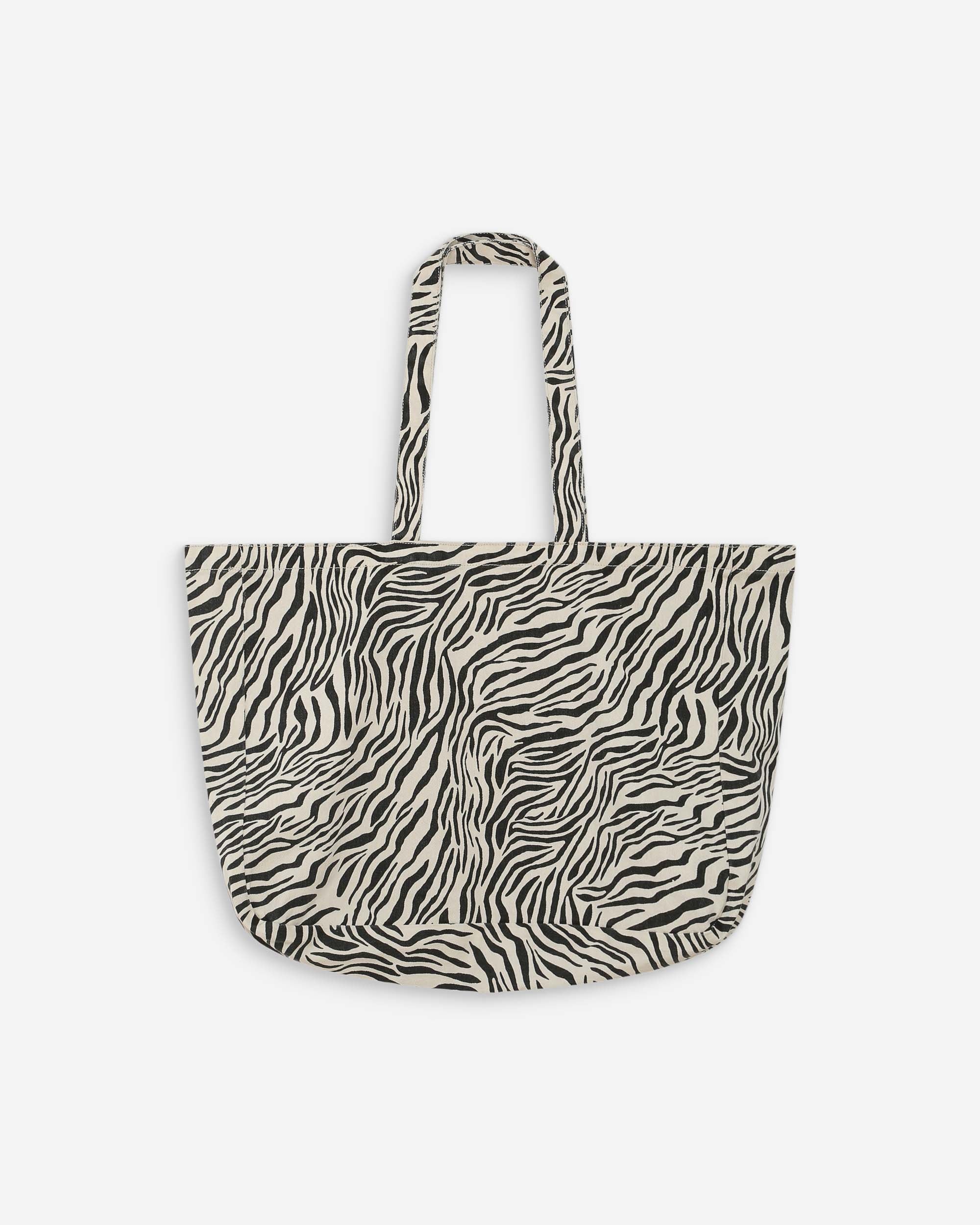 Tote bag en denim zebre Voyage