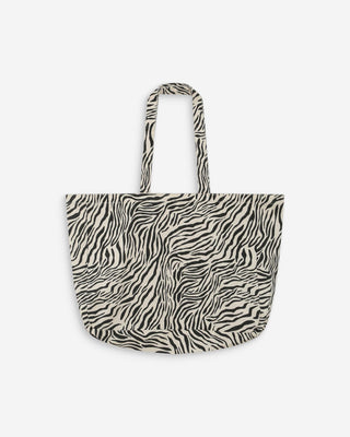 Tote bag en denim zebre Voyage