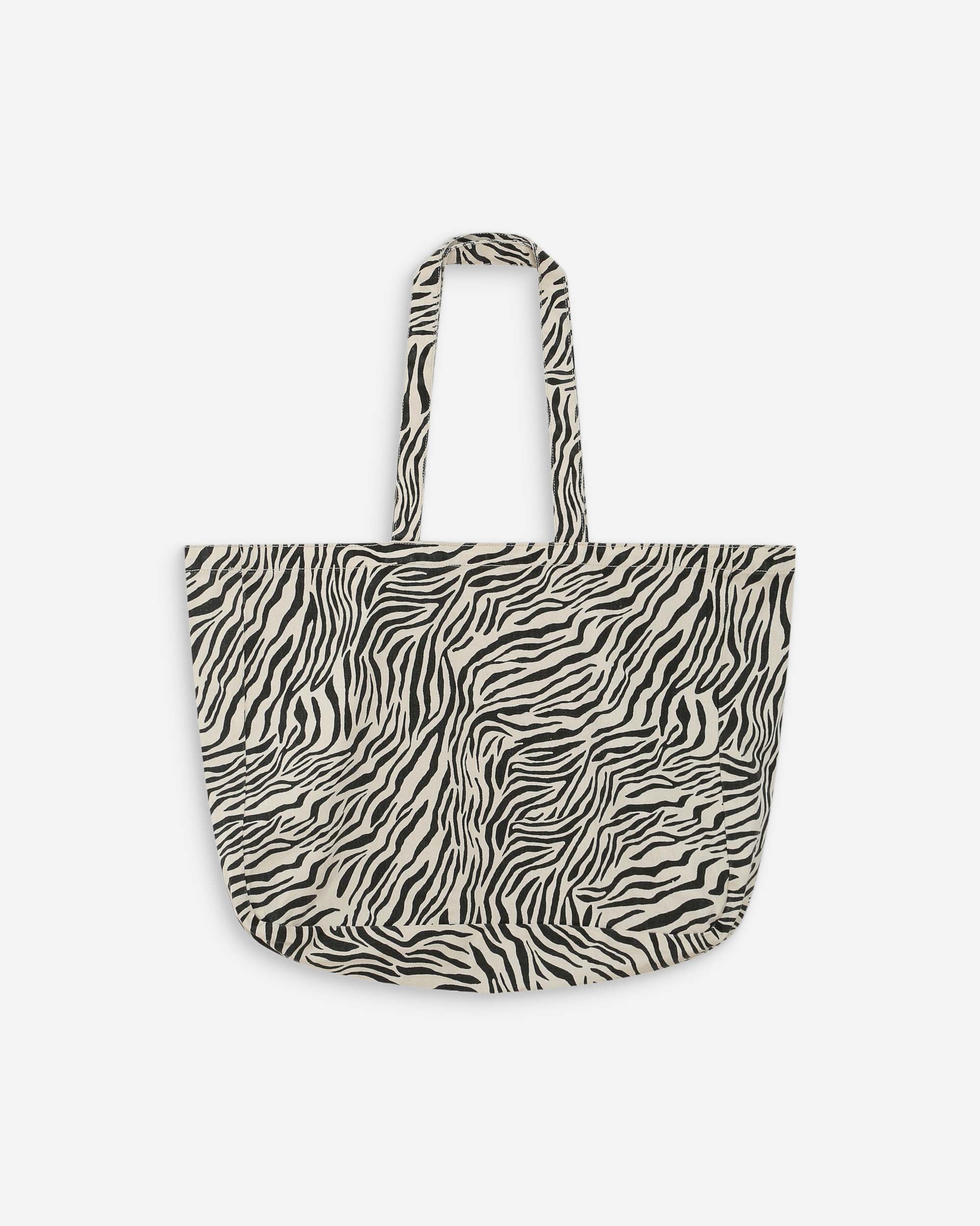 Tote bag en denim zebre Voyage