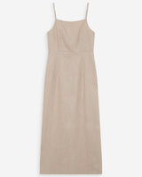 Robe longue en lin sable Veranys