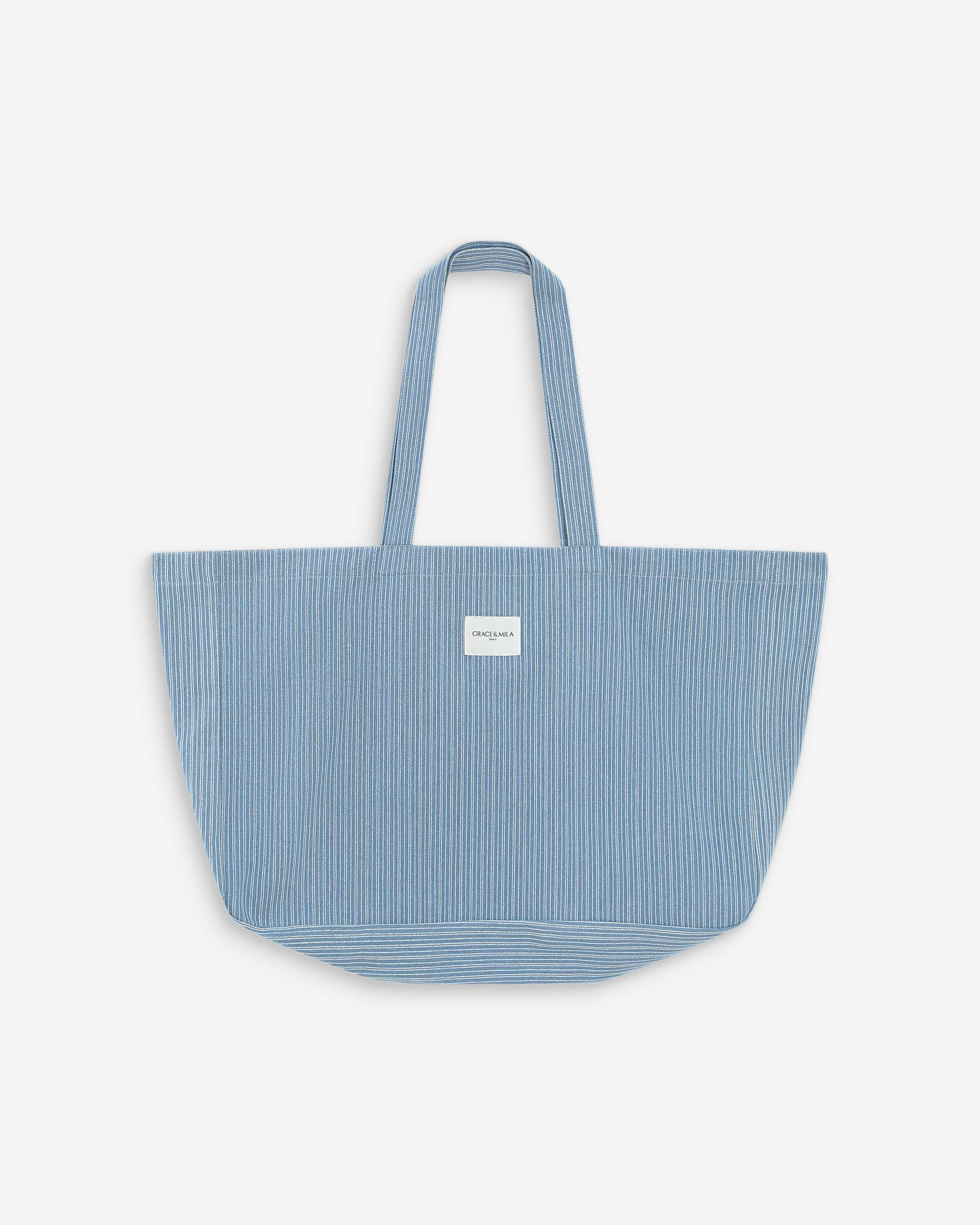 Bolso tote stripedblue Vacation