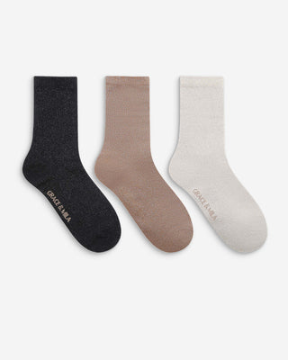 Chaussettes en lurex multico Twinkle