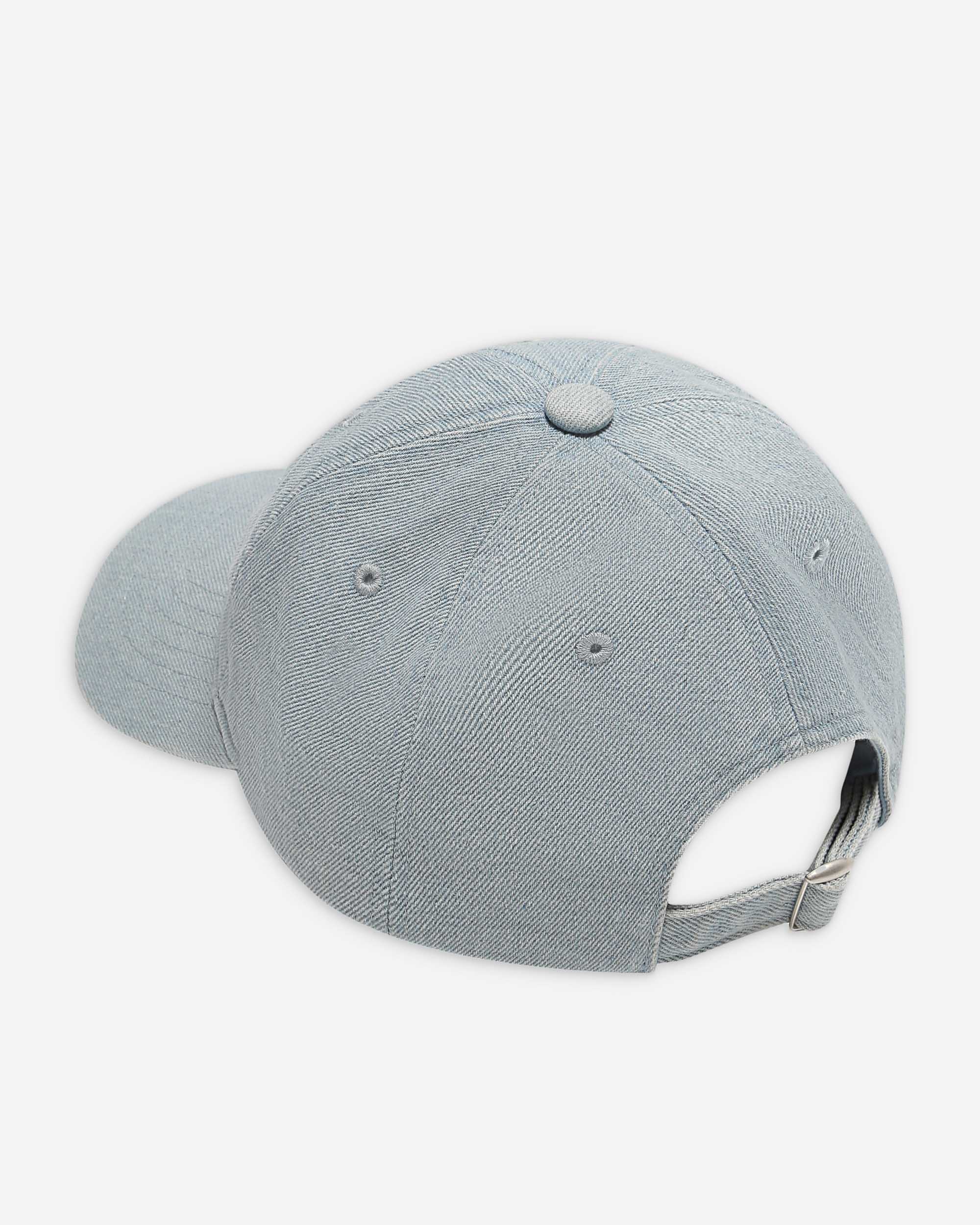 Casquette en coton skyblue Slimane