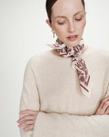 Foulard en coton à fleurs fleur Verlisse