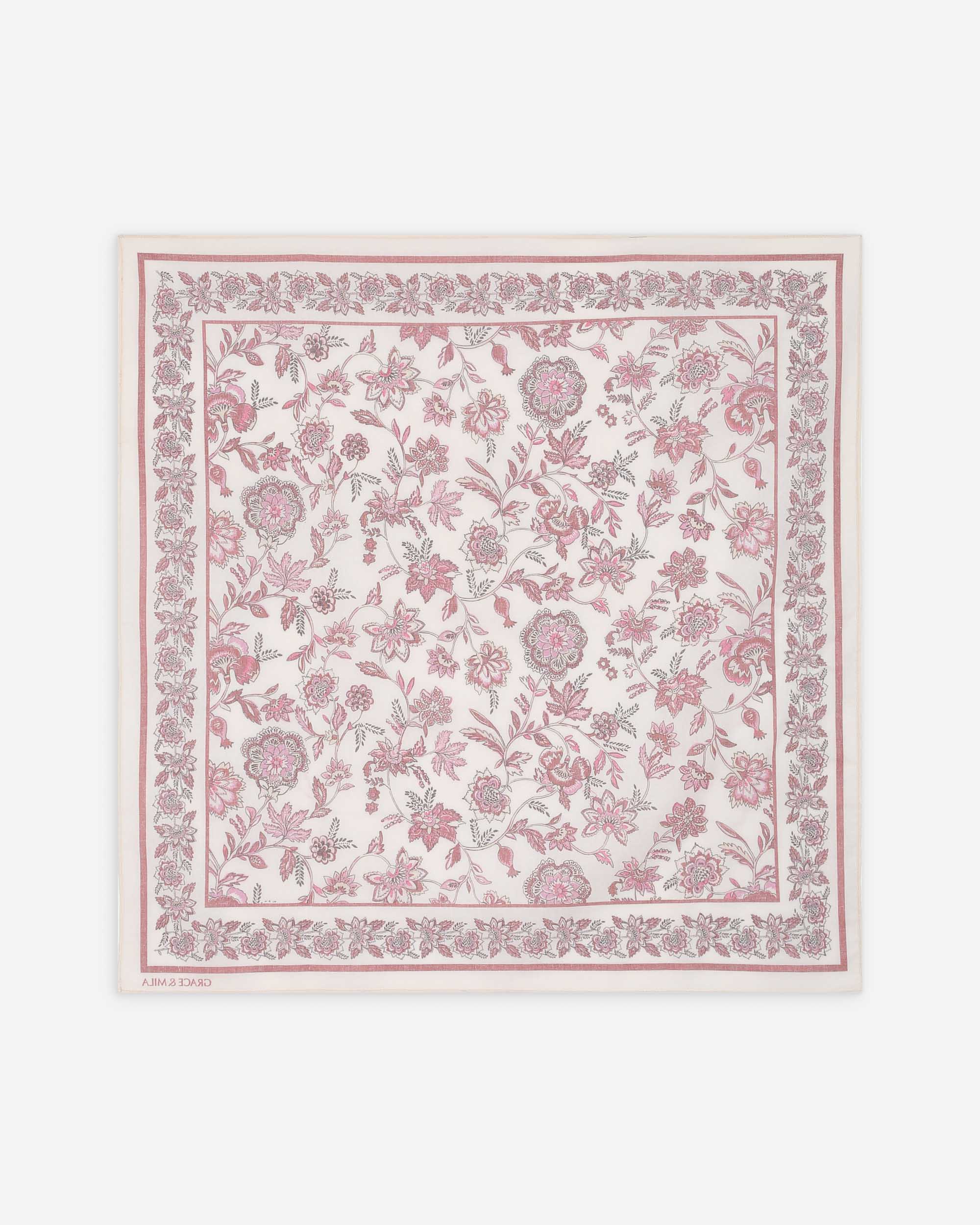 Foulard en coton à fleurs fleur Verlisse