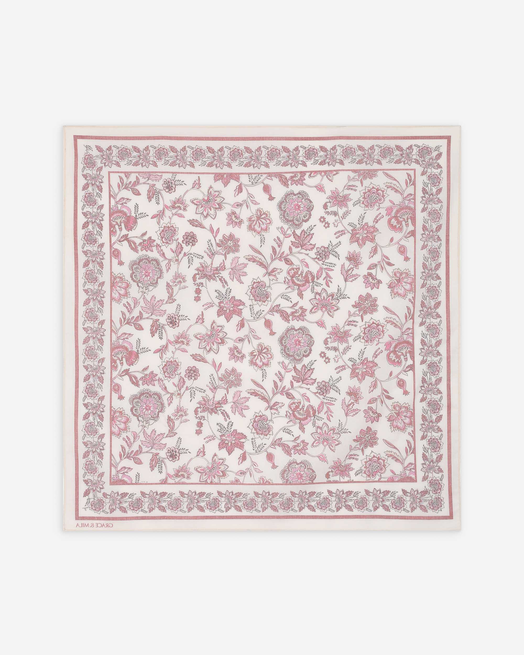 Foulard en coton à fleurs fleur Verlisse