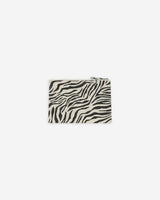 Zipped denim pouch zebre Vivella