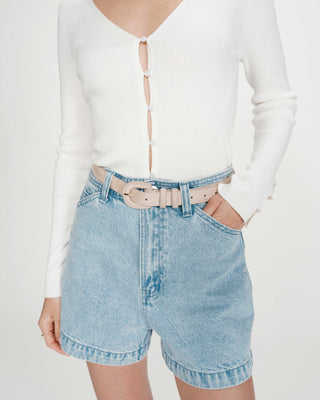 Ceinture en suède sable Scotland