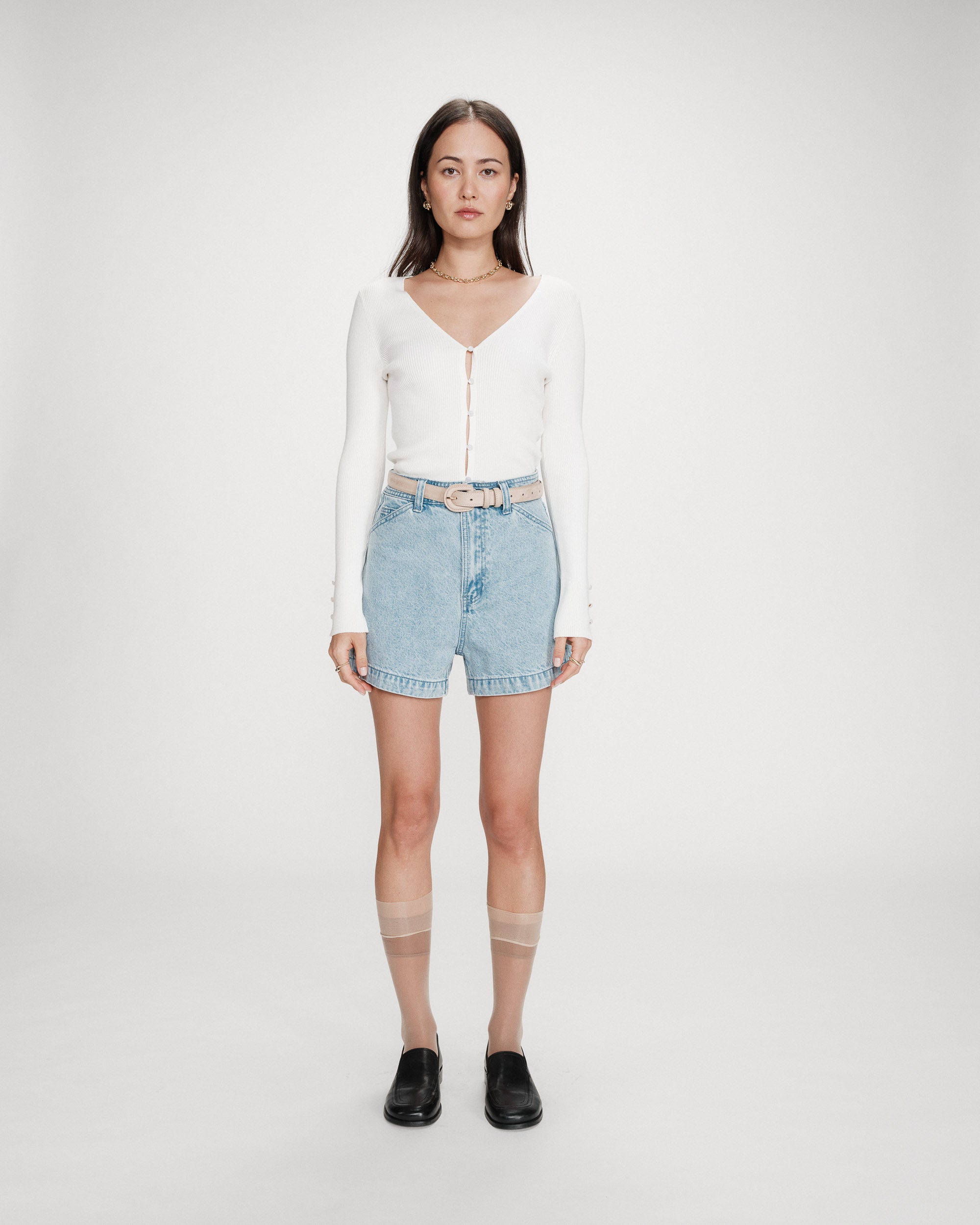 Suede belt with matching buckle sable Scotland