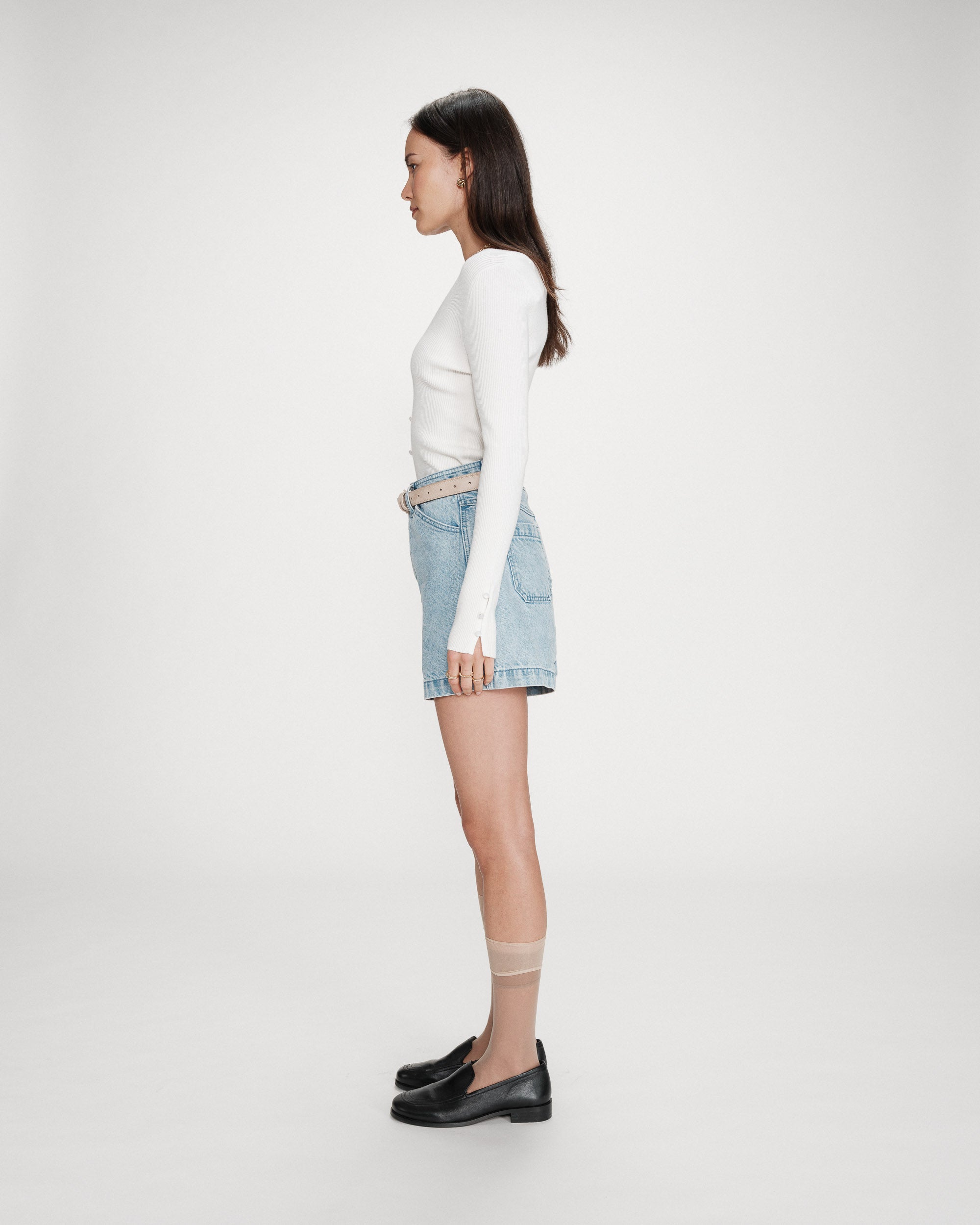 Ceinture en suède sable Scotland