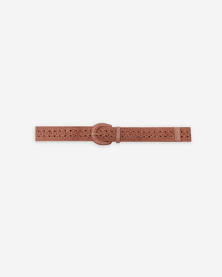 Ceinture tissée blush Vallois