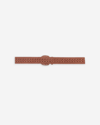 Ceinture tissée blush Vallois