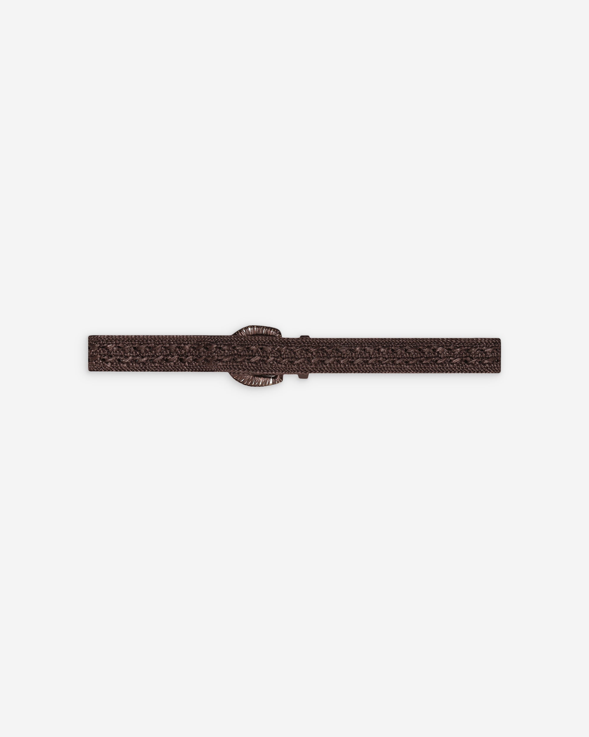 Ceinture tissée chocolat Vallois
