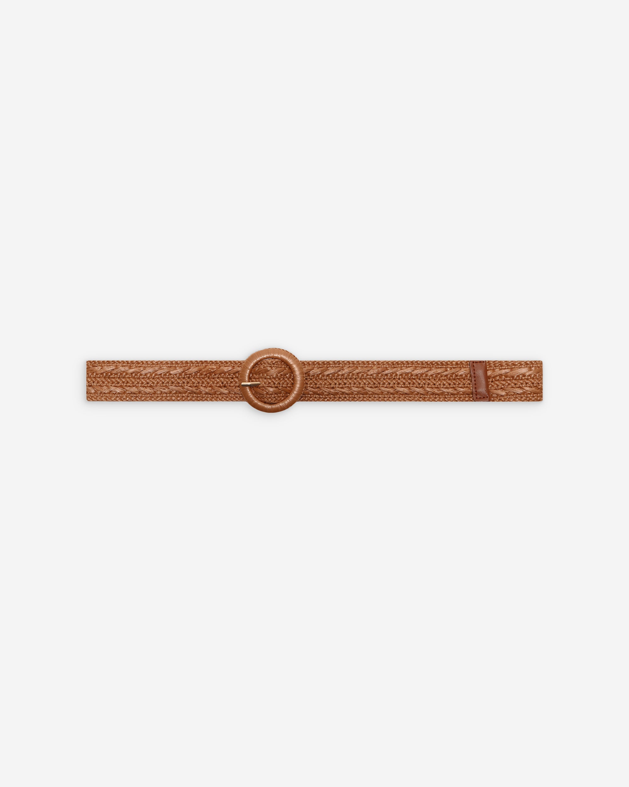 Ceinture tissée camel Varelle
