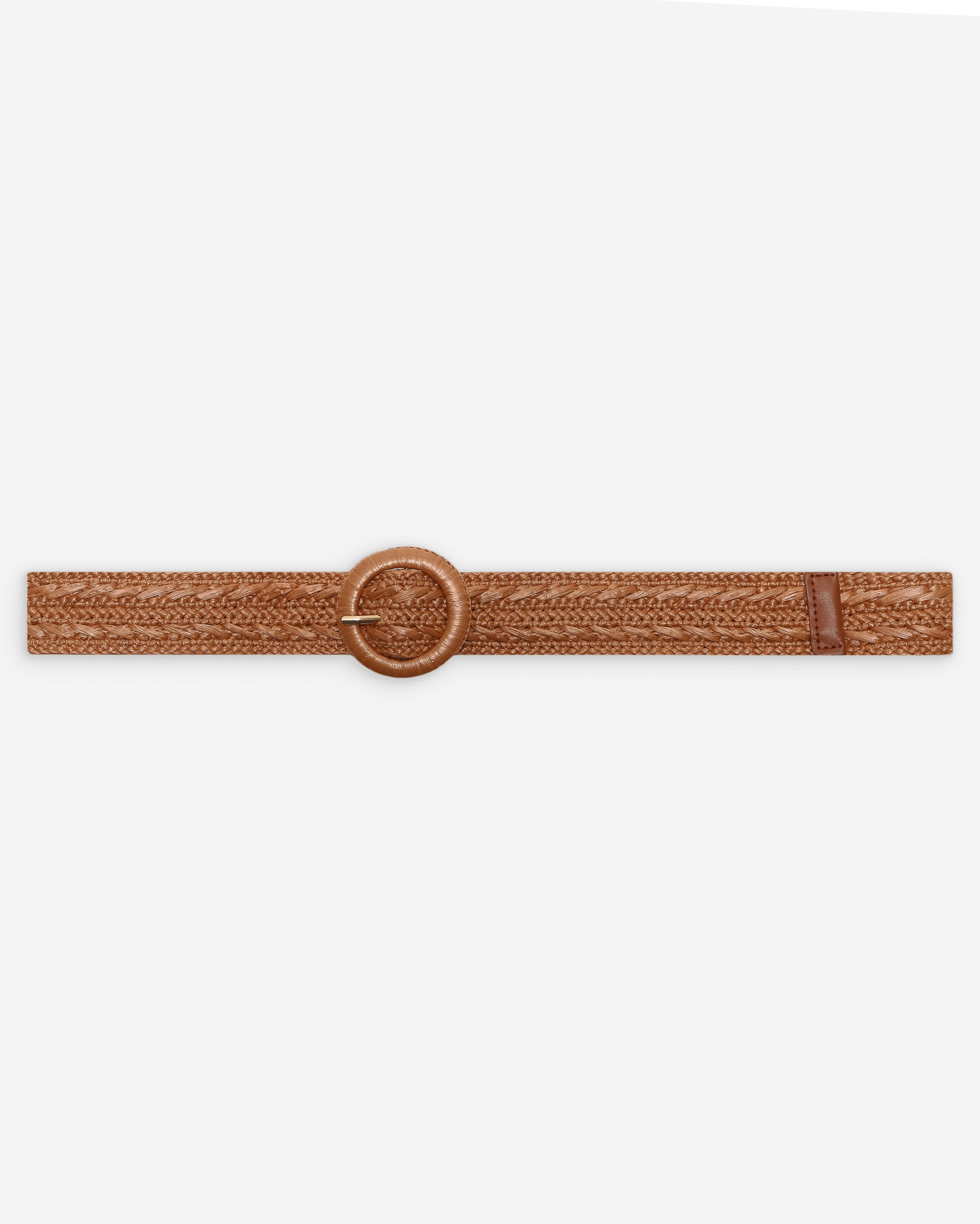 Ceinture tissée camel Varelle