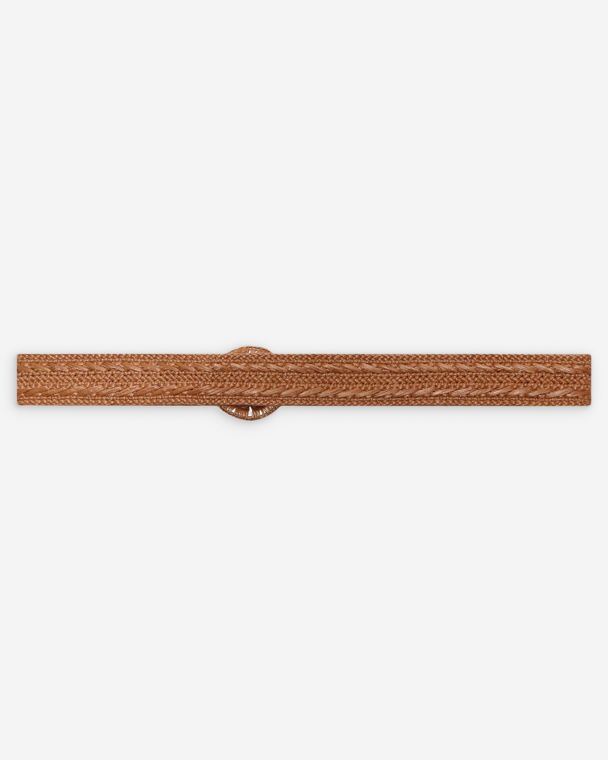Ceinture tissée camel Varelle