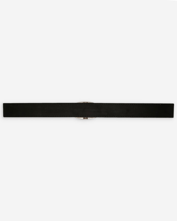 Ceinture en suède noir Vikander