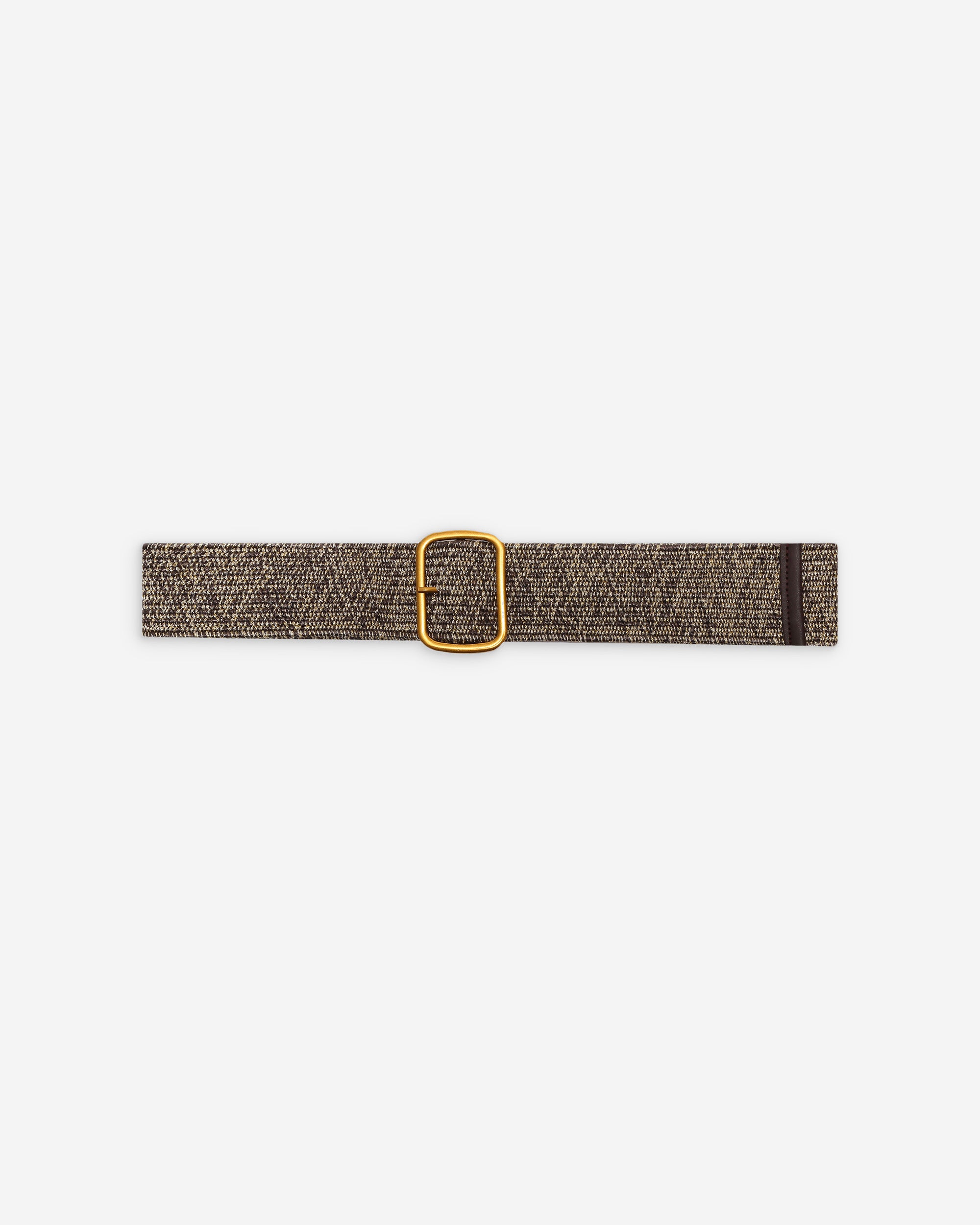 Ceinture tissée chocolat Popcorn