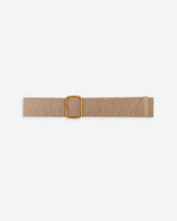 Ceinture tissée ecru Popcorn