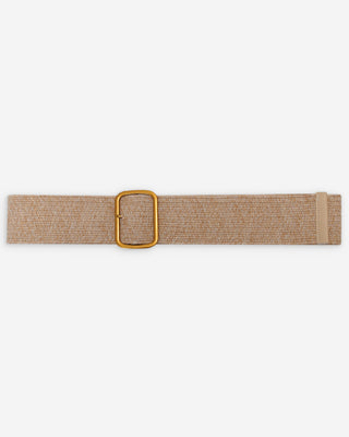 Ceinture tissée ecru Popcorn