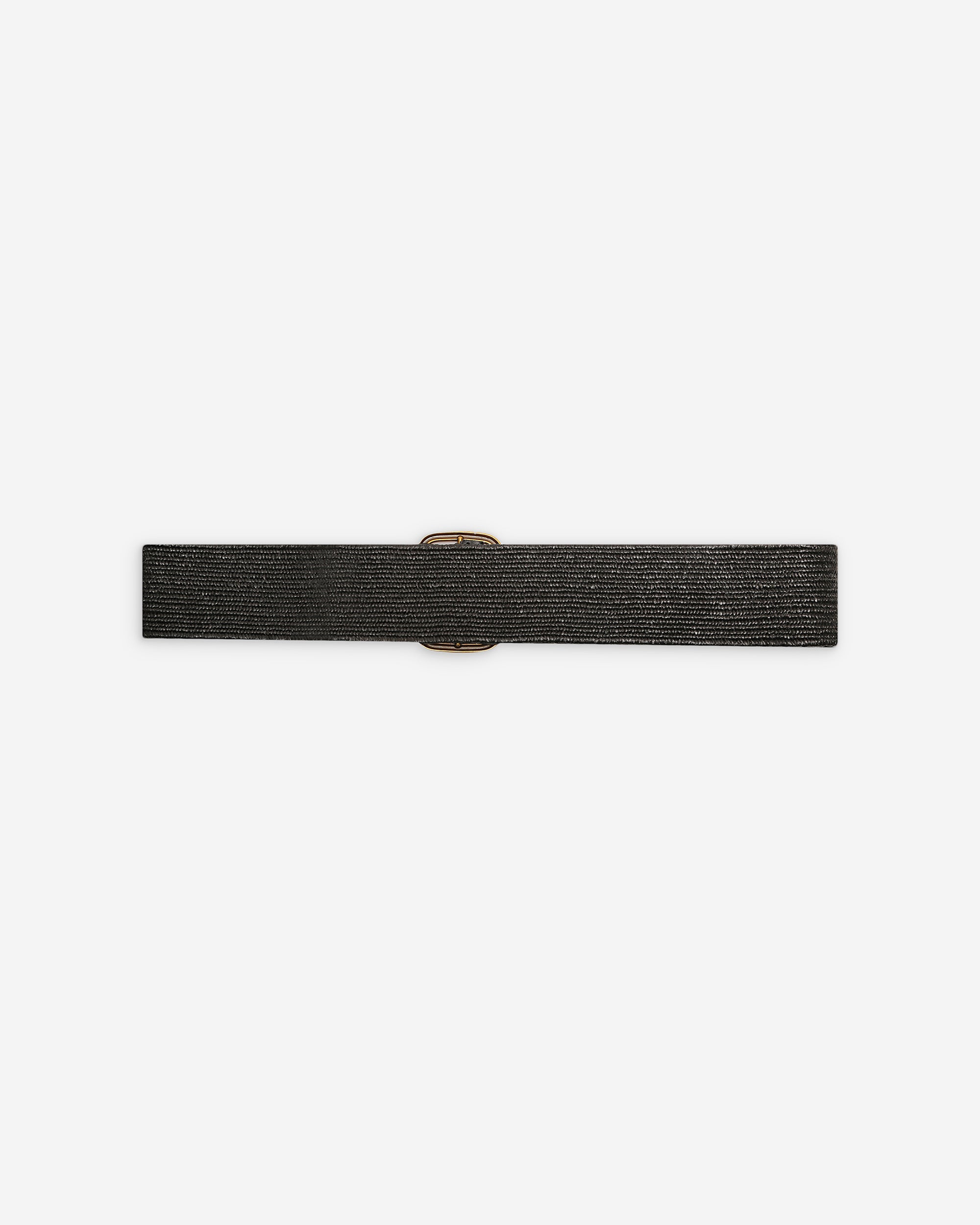 Ceinture tissée noir Popcorn