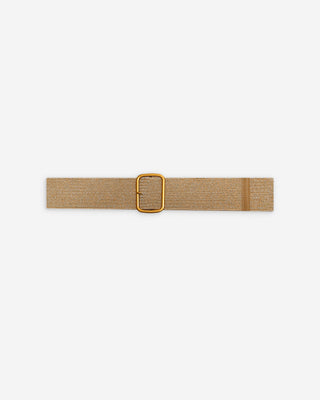 Ceinture tissée sable Popcorn