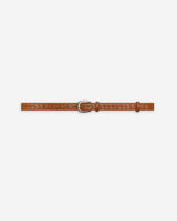 Ceinture en cuir ocre Villette