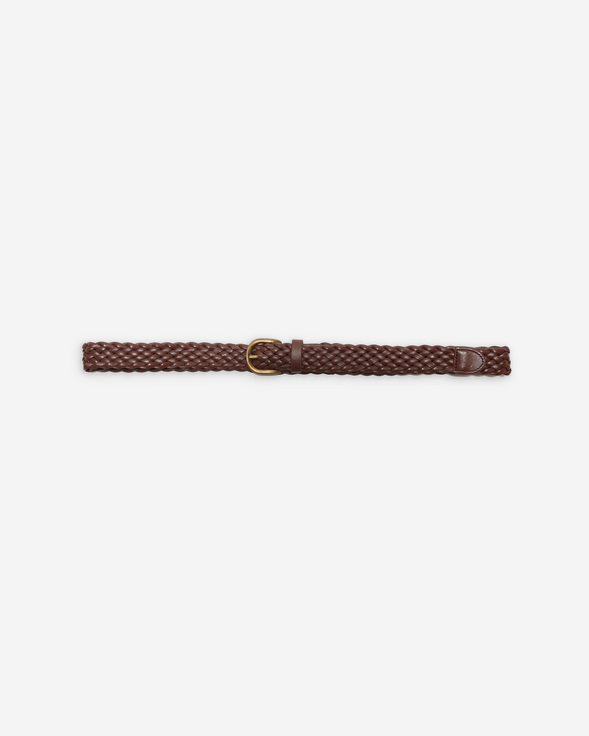Ceinture en cuir chocolat Viona