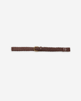 Ceinture en cuir chocolat Viona