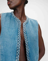 Veste sans manches lightblue Verona