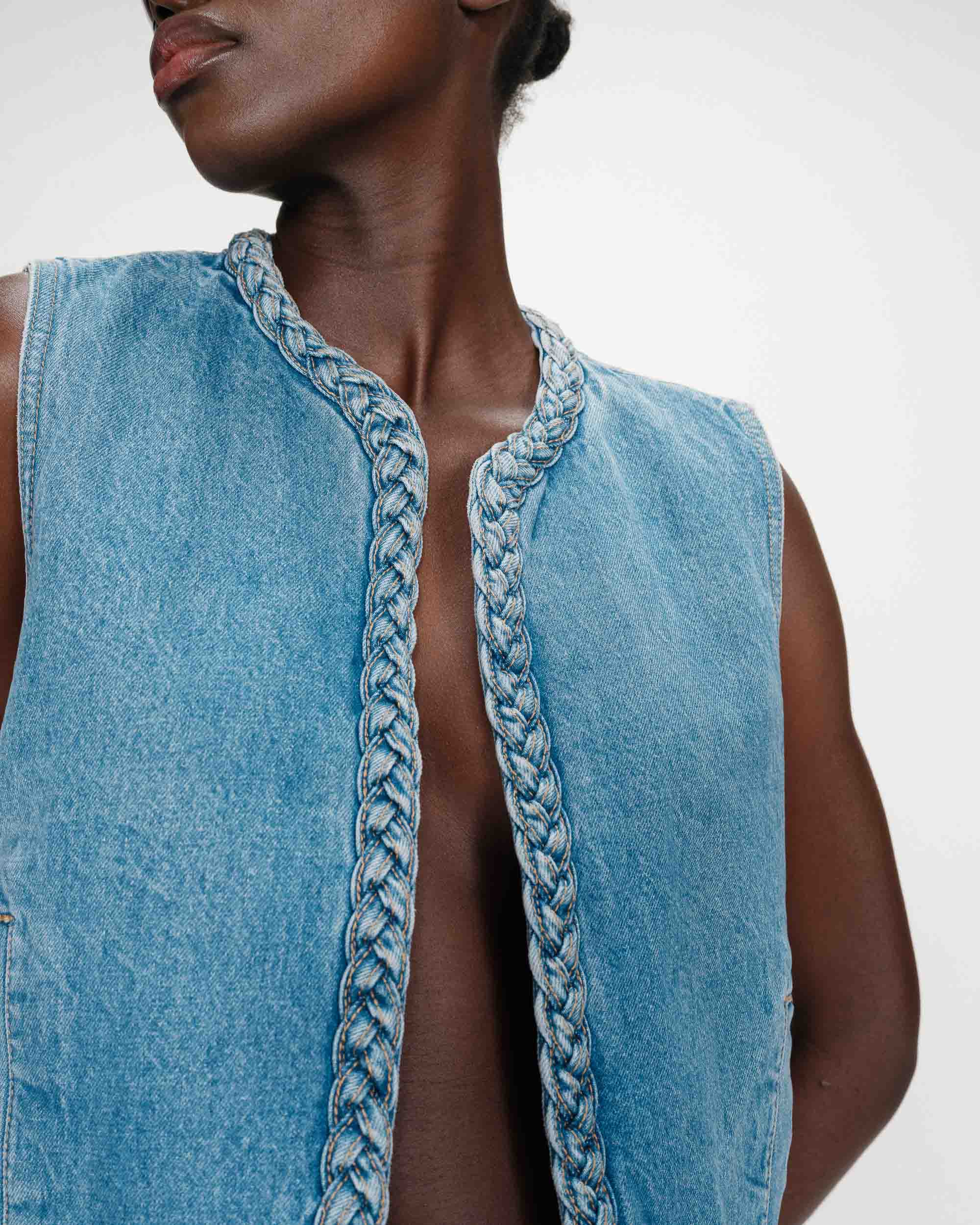 Veste sans manches lightblue Verona