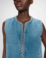 Chaleco sin mangas lightblue Verona