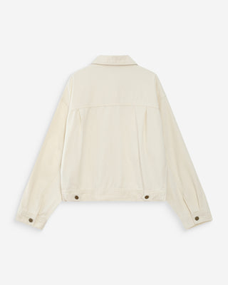 Veste en jean ecru Vinnie