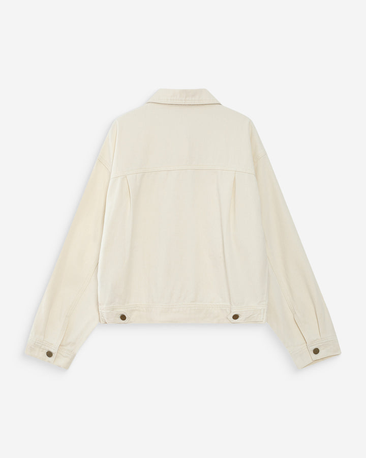 Chaqueta vaquera ecru Vinnie
