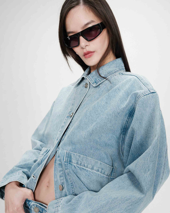 Chaqueta vaquera skyblue Vinnie