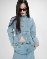 Veste en jean skyblue Vinnie