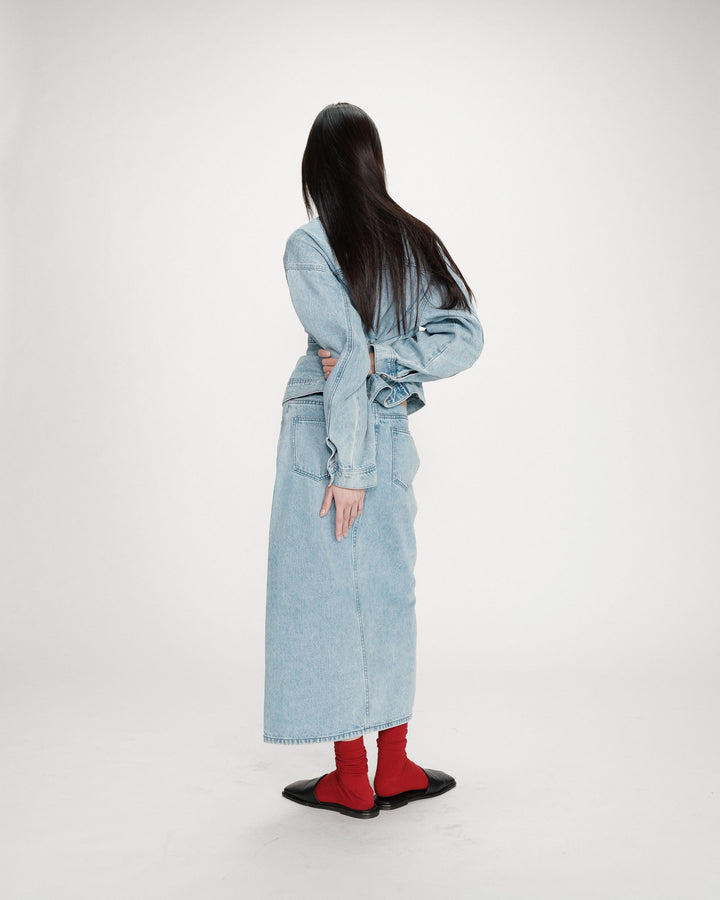 Veste en jean skyblue Vinnie