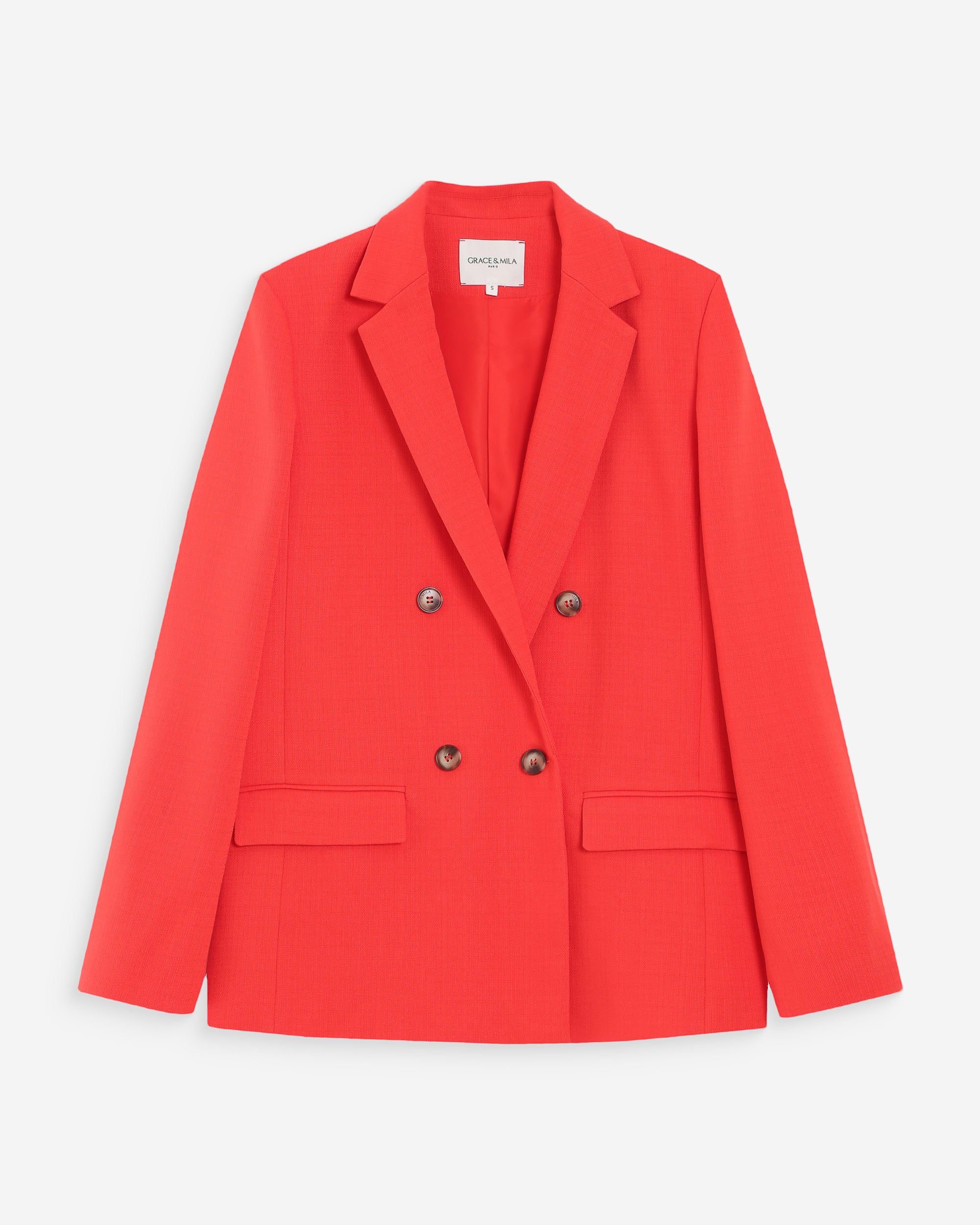 Veste tailleur sanguine Parfaite