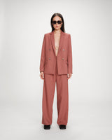 Veste tailleur terracotta Parfaite