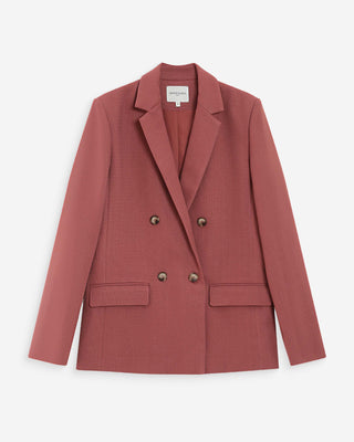 Veste tailleur terracotta Parfaite