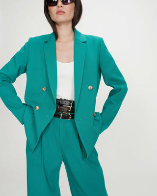 Veste tailleur vert Parfaite