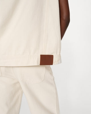 Veste sans manches ecru Vallonia