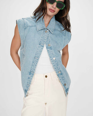 Veste sans manches skyblue Vallonia